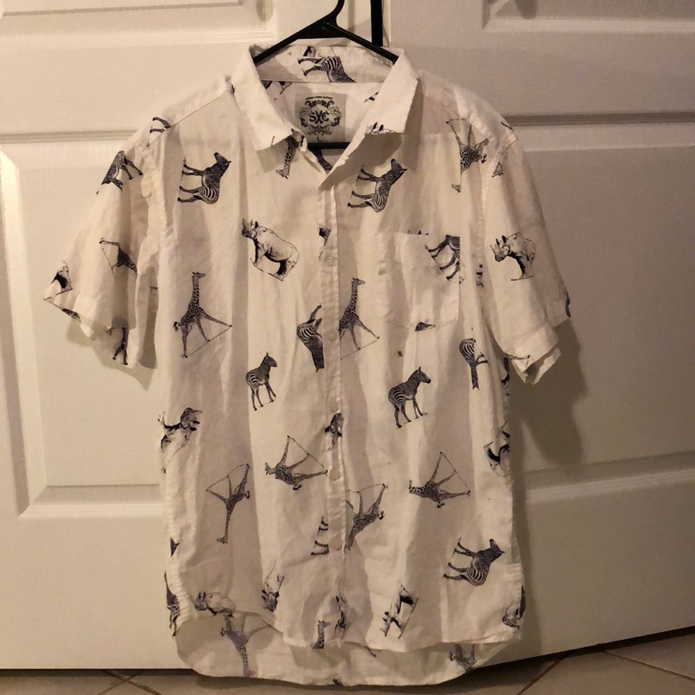 Animal button up!